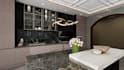 3d design modern kitchen