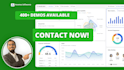 develop reporting and analytics dashboard web application