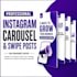 design instagram carousel posts, swipe posts and social media carousel