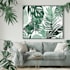 design abstract printable tropical palm leaf wall art