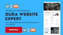 do duda website design, duda website redesign duda website using duda builder