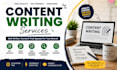 write SEO friendly blog posts and articles