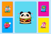 do custom app and website icons in minimalist line style