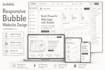 design responsive bubble websites and web apps