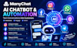 create manychat chatbot for instagram facebook website telegram automate chatbot
