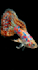 create guppy fish mascot logo and sticker