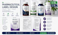design supplement packaging and label design