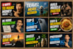 design professional youtube thumbnails