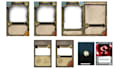 design tcg ccg card template layout, custom game design, card frame