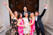 capture your NYC courthouse wedding with editorial direct flash photography