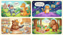 draw a cute and funny cartoon illustration