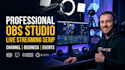 configure obs studio and create professional livestreaming setupfor your channel