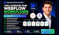 automate your webflow workflows using zapier and make