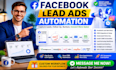 automate facebook lead ads, CRM follow ups and lead nurturing workflows