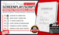 screenplay formatting movie script film script formatting proofreading editing