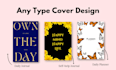 do custom kdp journal cover and interior, planner, notebook, prayer journal