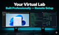 install vm app and set up virtual machine for windows, macos, linux, ubuntu