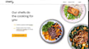 build meal prep website diet plan meal recipe shopify store subscription website