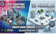 create optimized 3d modular kits and props for game engines
