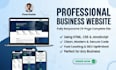 do professional frontend web development using HTML CSS and javascript