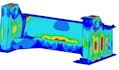 do elements analysis fea cfd cad simulation and motion stress modeling on ansys