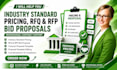 industry standard price, rfq, rfp bid proposal, contract proposal template edit