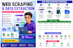 web scraping, data extraction, web mining, data collection