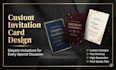 create custom invitation card designs