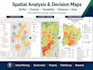 create gis maps, digitize data, georeference maps, and perform spatial analysis