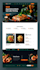 design premium catering restaurant website catering food delivery website