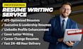 write and calibrate an executive resume, cv, and linkedin profile
