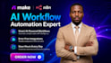 n8n ai automation make automation social media automation