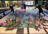 create 3d pavement art floor illusions anamorphic designs and permit drawings