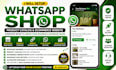 whatsapp business shop product catalog  ecommerce website migration