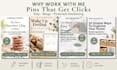 design professional pinterest pins for etsy and blogs