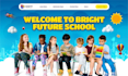 build kindergarten website, preschool website daycare website childcare website