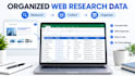 do web research, internet research and data collection