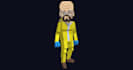 design 3d voxel art nft and game character low ploy, minecraft style