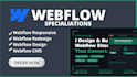 design a responsive webflow landing page, webflow redesign, webflow cms setup