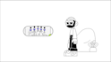 create mobile and website animation in rive, json, gif, svg