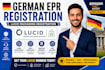 do german epr lucid weee packaging registration for amazon sellers