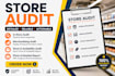 do a professional shopify store audit