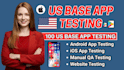 do app testing ios app testing android mobile pp testing qa testing game testing