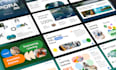 design powerpoint template for business pitchdeck