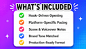 write professional scripts for ads, explainers and training videos