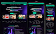do saas landing page design in framer or react for startups
