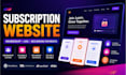 membership subscription website design memberpress lms recurring payments expert