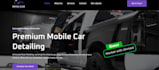create a clean and responsive wordpress website