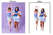 do professional background removal and photo editing