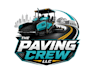 do awesome style the paving crew llc vintage logo design